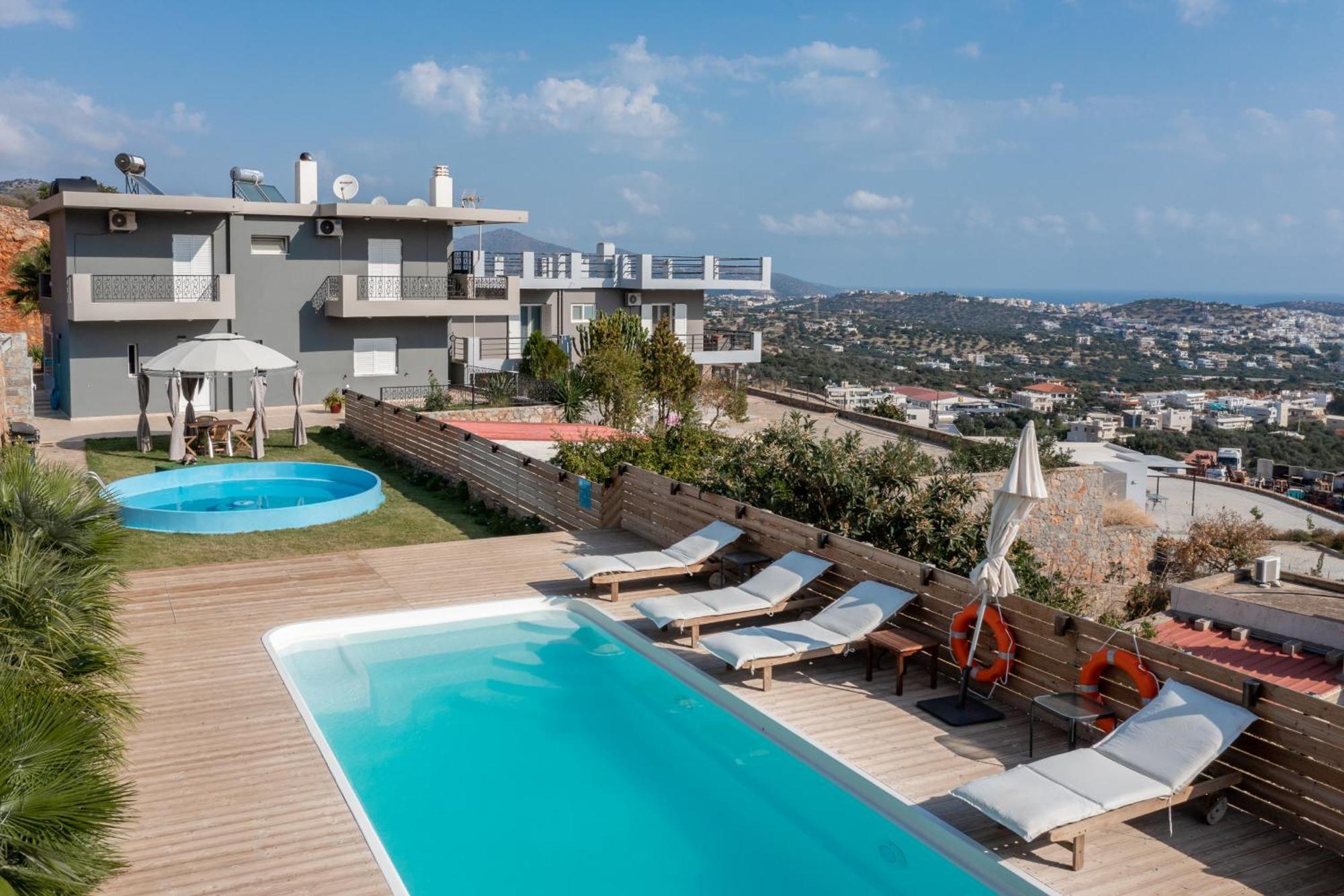 Amina Villa Agios Nikolaos Exterior foto